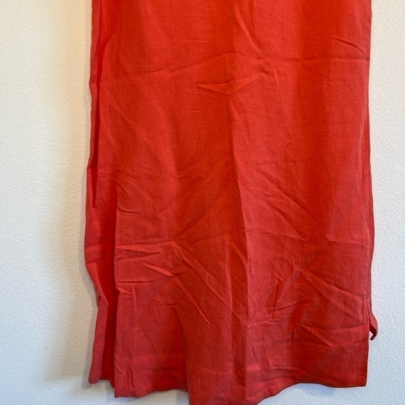 WORKSHOP Republic Clothing Women’s Linen Dress Size Large - Picture 6 of 11